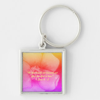 1 Johannes 4:8 "—denn Gott ist Liebe." Wahrheiten  Schlüsselanhänger