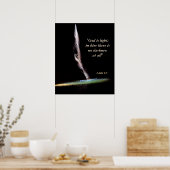 1 John 1:5 Poster (Küche)