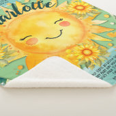 1 John 1:7, Christliche Frauen Sonnencreme Sherpadecke (3/4)