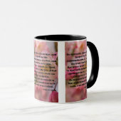 1 John 2:4-6 KJV Bible Scripture Pic Two-Tone Tasse (VorderseiteRechts)