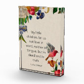 1 John 3:18 KJV Fotoblock (Rechts)