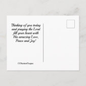 1 John 3:1 Große Liebe, die uns der Vater übergab Postkarte (Rückseite)