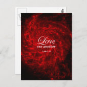 1. John 3:23 Postkarte (Vorne/Hinten)