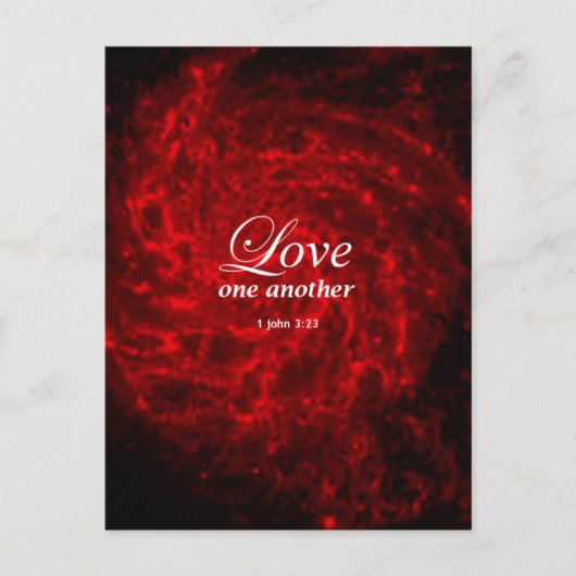 1. John 3:23 Postkarte (Vorderseite)