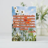 1. John 3:8 KJV Bible Scripting Pic Gruß Karte (Stehend Vorderseite)