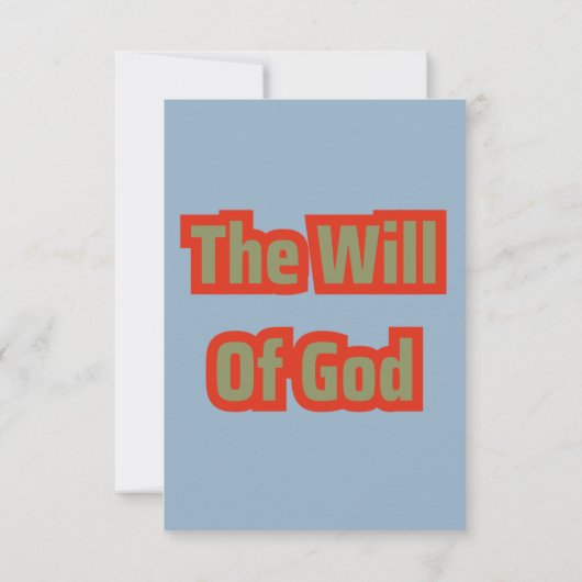 1. John 3:8 KJV Bible Scripting Pic Gruß Karte (Rückseite)