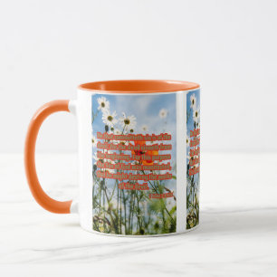 1 John 3:8 KJV Bible Scripture Pic Two-Tone Tasse