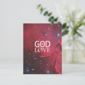 1. John 4:16 Postkarte (Stehend Vorderseite)