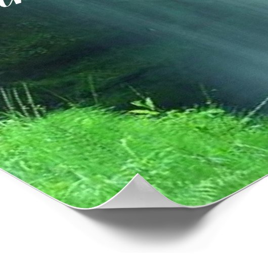 1. John 4:18 Poster (Ecke)