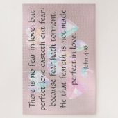 1. John 4:18 Puzzle (Vertikal)