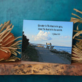 1. John 4:4 Fotoplatte (Seite)