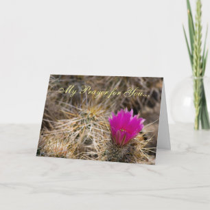 1 John 5:14 Ermutigungskarte Karte