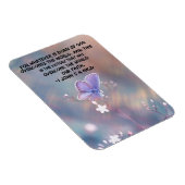 1. John 5:4 NKJV Bible Verse Magnet (Rechte Seite)