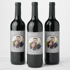 1. Jubiläum Foto Weinetikett