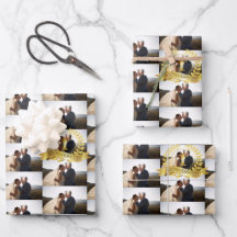 1. Jubiläum Hochzeitsfeier mit Gold anpassen