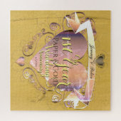 "1. Jubiläum von Paper&Imitats Gold Wedding" Puzzle (Horizontal)