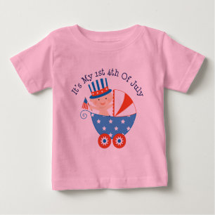 1. Juli 4. (Baby) Baby T-shirt