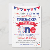 1. Juli Geburtstag Einladung (Vorderseite)