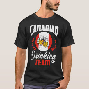 1. Juli Kanada Tag Kanadisches Getränketeam Bier T-Shirt