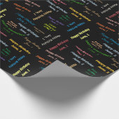 1. Juni: Geschenkpapier zum Geburtstag (Ecke)