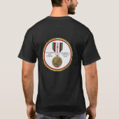 1 KAMPAGNSTAR AFGHANISTAN KRIEG VETERAN T-Shirt (Rückseite)