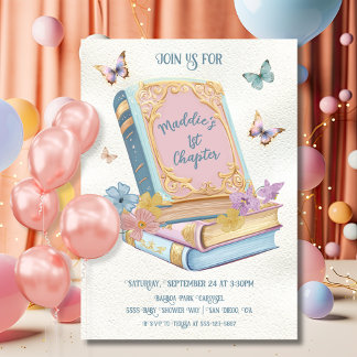 1. Kapitel Storybook Geburtstagsparty Einladung