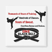 1 KARATE T - SHIRT & APPAREL MAGNET (Vorne)