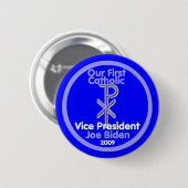 1. KATHOLISCHER VP Knopf Button (Vorne & Hinten)