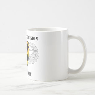 1. Kavallerie-Abteilungs-Luft-Angriff - mit Text Kaffeetasse
