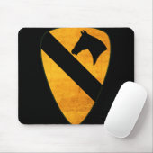 1. Kavallerie-Abteilungs-Mausunterlage beunruhigt Mousepad (Mit Mouse)