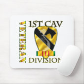 1. Kavallerie-Abteilungs-Vietnam-Veteran Mousepad (Mit Mouse)