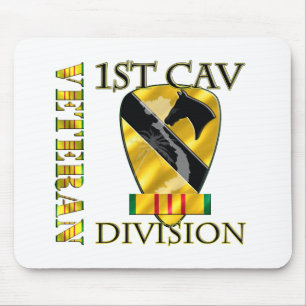 1. Kavallerie-Abteilungs-Vietnam-Veteran Mousepad