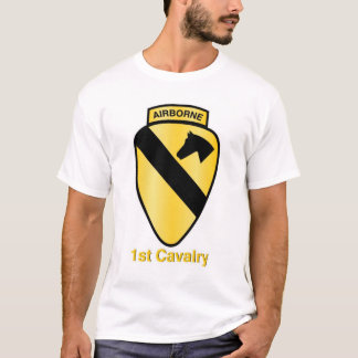1. Kavallerie im Flugzeug T-Shirt