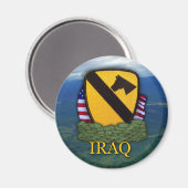 1. Kavallerie iraq Luftkav Veteranen Magnet (Vorderseite/Rückseite)