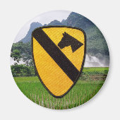 1. Kavallerie-Luftkav Fort Hood Magnet (Vorne)