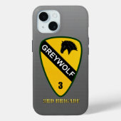 1. Kavallerieabteilung, 3. Brigade iPhone Case (Rückseite)