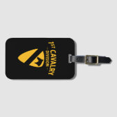 1. Kavallerieabteilung - Abzeichen des ersten Team Gepäckanhänger (Vorderseite (Horizontal))