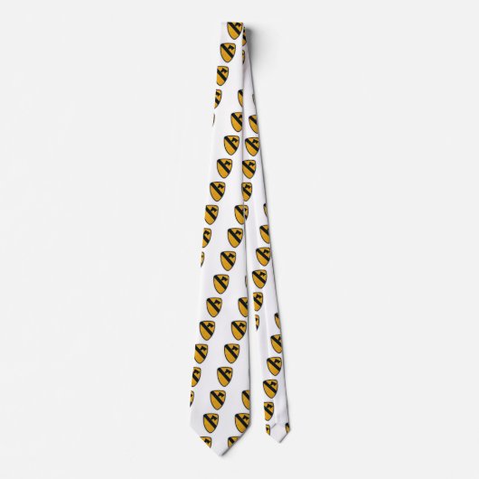 1. Kavallerieabteilung Luftkav Veterans Vets LRP Krawatte (Vorderseite)