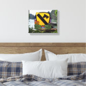 1. Kavallerieabteilung Luftkav vietnam Kriegsveter Leinwanddruck (Insitu (Schlafzimmer))