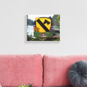 1. Kavallerieabteilung Luftkav vietnam Kriegsveter Leinwanddruck (Insitu (Wohnzimmer))