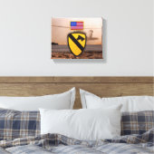 1. Kavallerieabteilung Luftkav vietnam Kriegsveter Leinwanddruck (Insitu (Schlafzimmer))