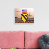 1. Kavallerieabteilung Luftkav vietnam Kriegsveter Leinwanddruck (Insitu (Wohnzimmer))