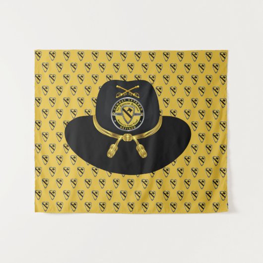 1. Kavallerieabteilung: müde Wandteppich (Vorderseite (Horizontal))