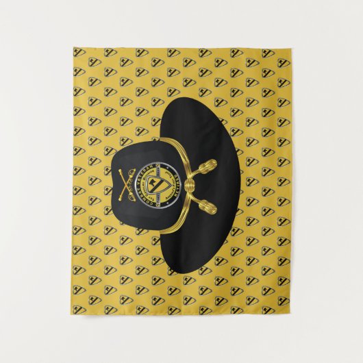 1. Kavallerieabteilung: müde Wandteppich (Vorderseite)