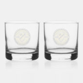 1. Kavallerieabteilung: müde Whiskyglas (Rückseite)