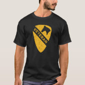 1. Kavallerieabteilung - Veteran (gewittert) T-Shirt (Vorderseite)