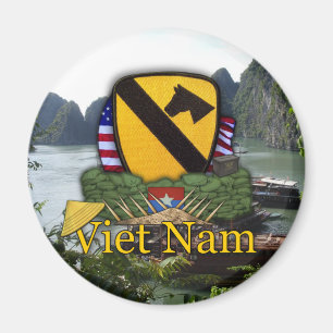1. Kavallerieabteilung vietnam Veteranen Krieg Vet Magnet