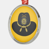 1. Kavallerieabteilung Wüste Sturm Weihnachten Ornament Aus Metall (Links)