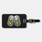 1. Kavalleriedivision 1. CAV Gepäckanhänger (Vorderseite horizontal)