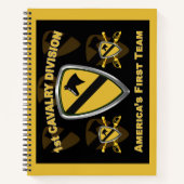 1. Kavalleriedivision 1. CAV Notizblock (Vorderseite)